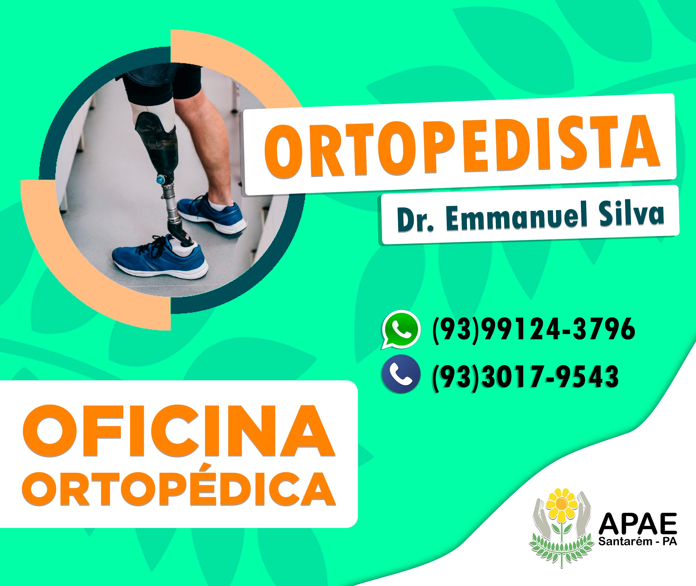 APAE Santarém agora conta com Médico Ortopedista